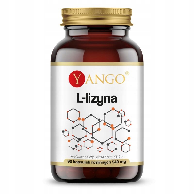 YANGO L-lizyna (90 kaps.) – Kluczowy aminokwas dla zdrowia