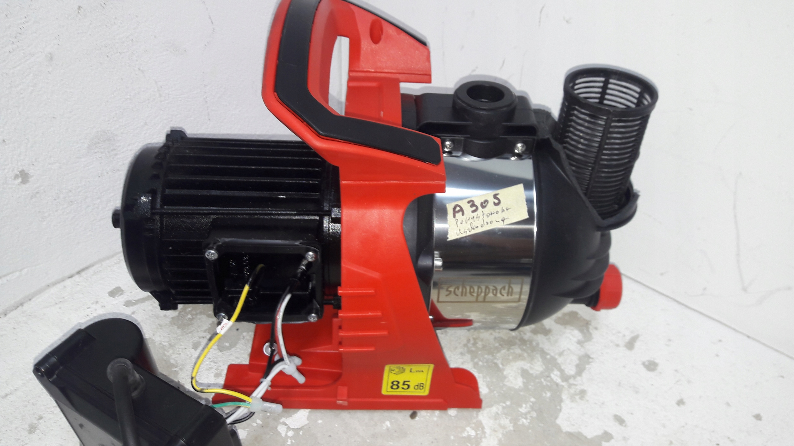 Scheppach Pompa do deszczówki Scheppach GP1400 JET – Efektywne nawadnianie ogrodu