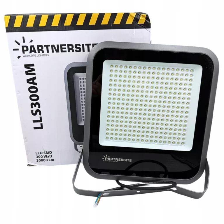 Naświetlacz LED SMD LLS300AM 300W 6500K 30000lm IP65 16153 – Doskonałe oświetlenie do Twojego domu i ogrodu