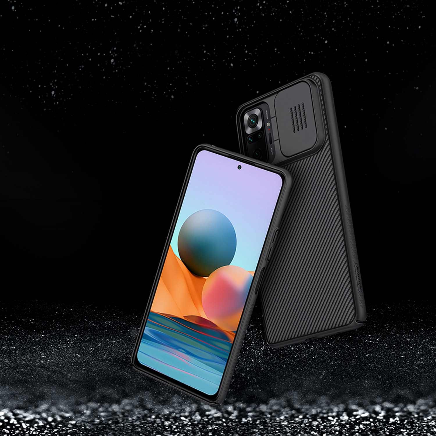 Etui Nillkin Camshield Xiaomi Redmi Note 10 Pro/10 Pro Max - Specyfikacja: Etui Nillkin CamShield do Redmi Note 10 Pro/10 Pro Max