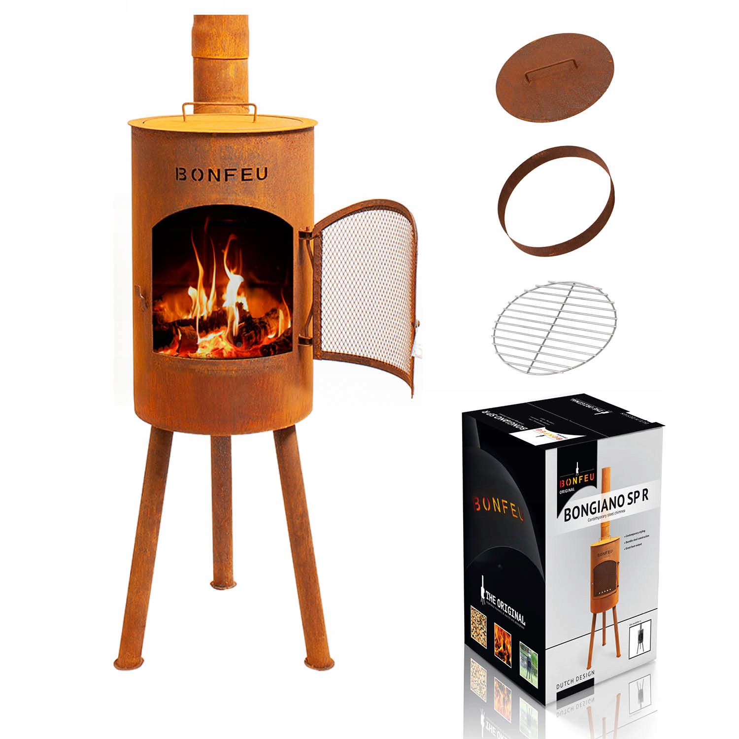 Dodatkowe akcesoria w zestawie – grill, woka i więcej