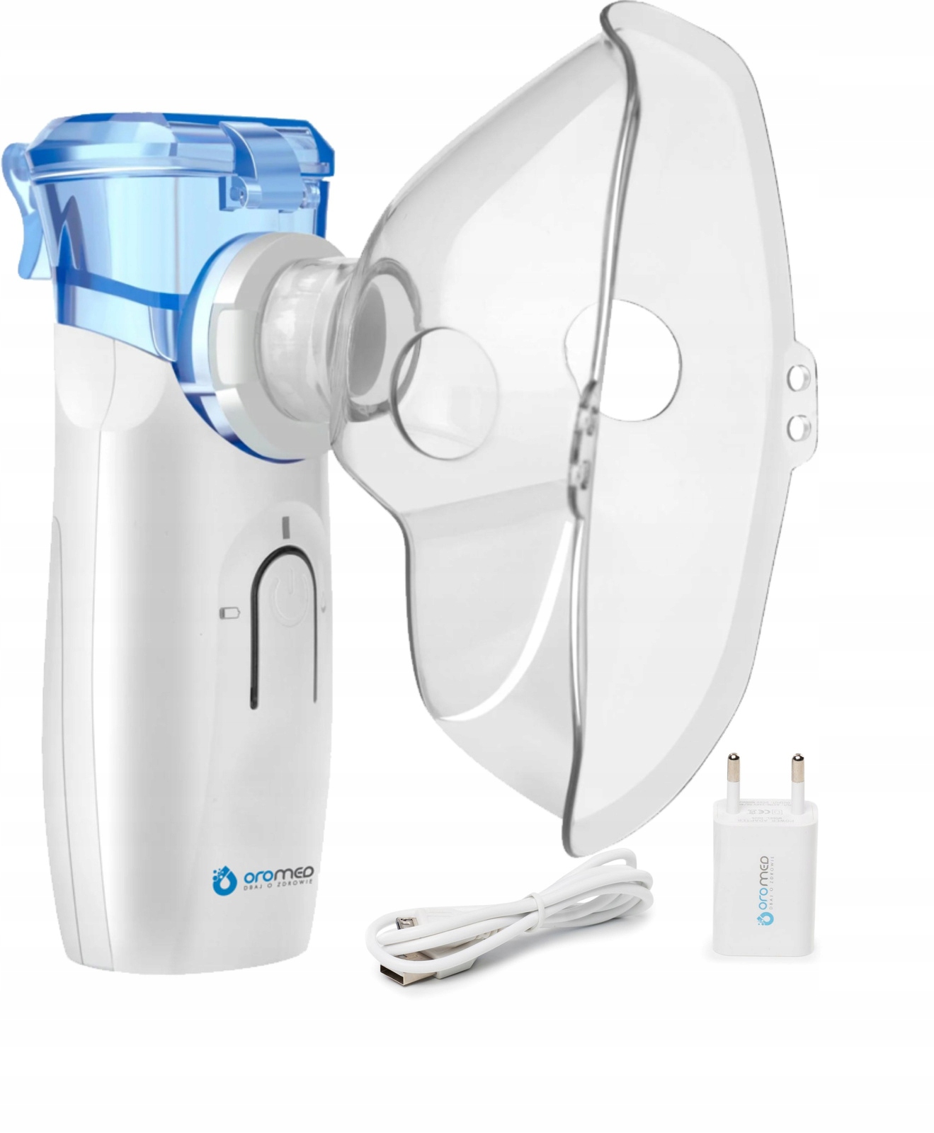 Inhalator Oromed ORO-MESH FAMILY z zasilaczem – Twoje wsparcie w terapii oddechowej