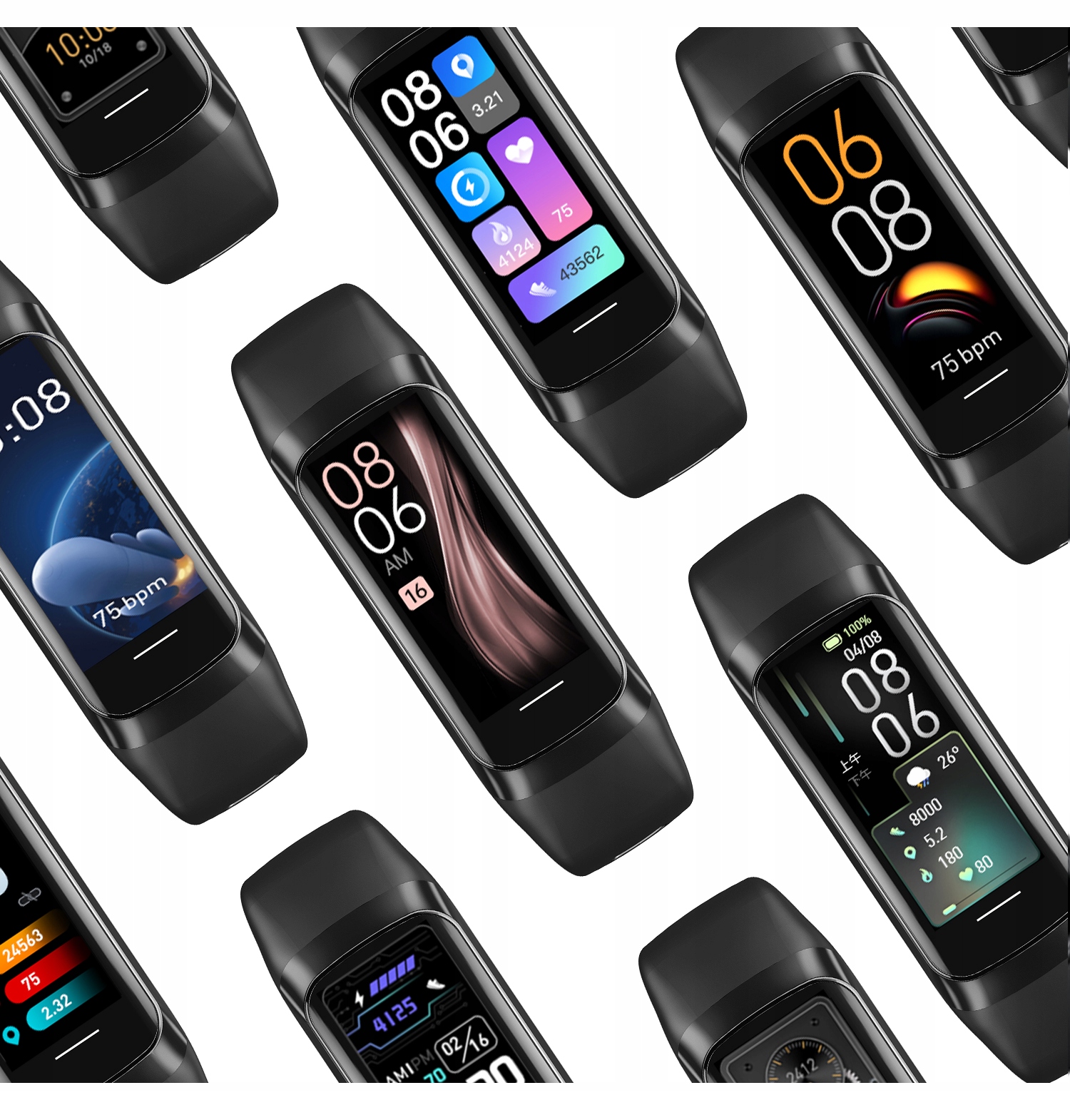 Smartwatch Rubicon RNCF05 czarny – Twój codzienny towarzysz aktywności