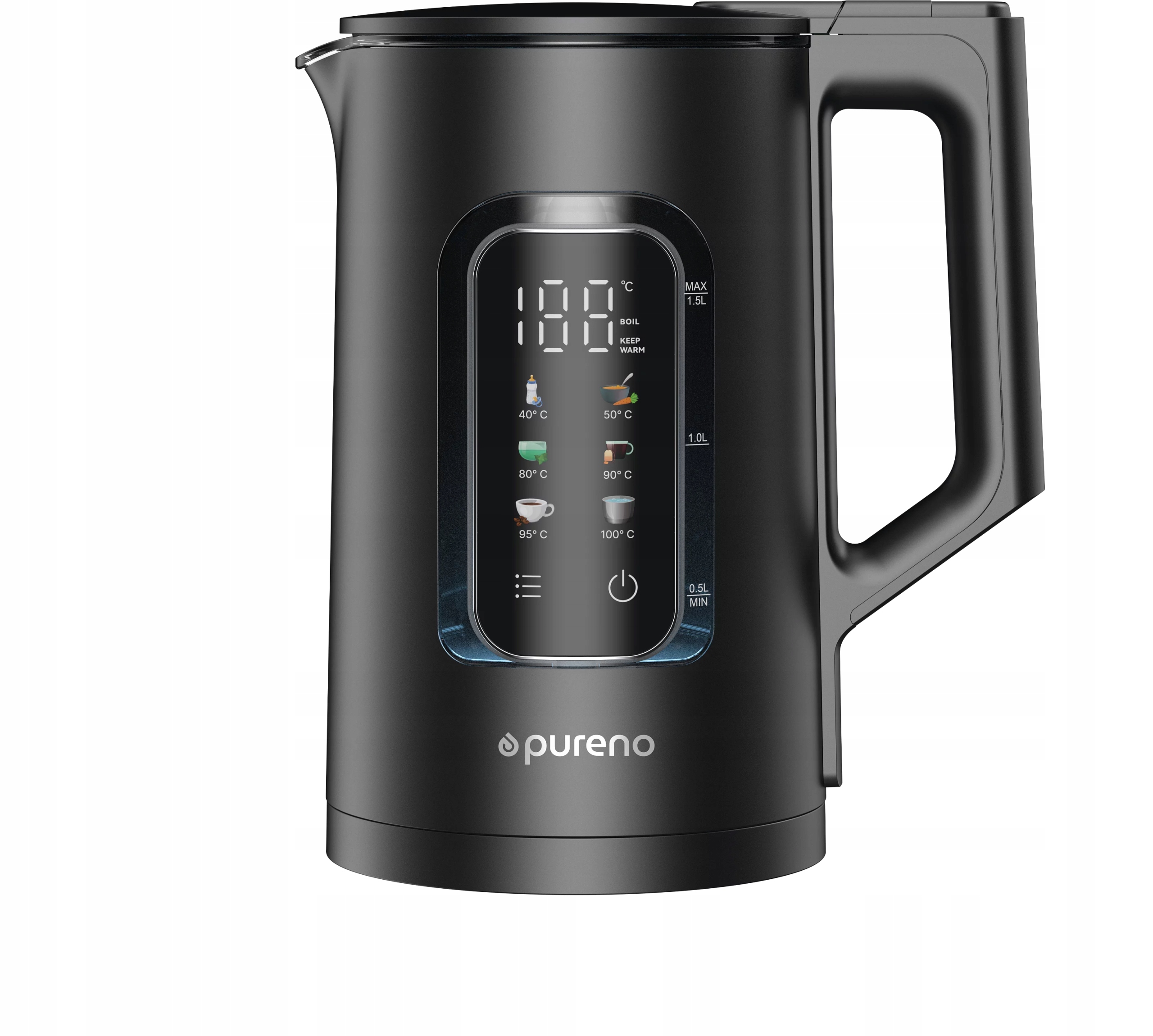 Precyzyjna regulacja temperatury – 6 poziomów dla idealnych napojów