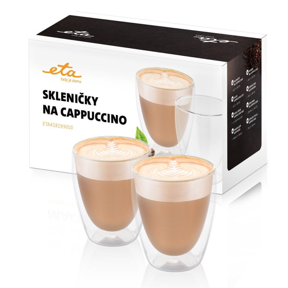 Szklanki do cappuccino ETA 418193010 – Idealne do Twojej kawy