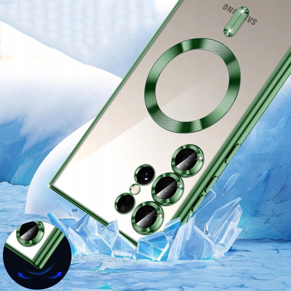 Doskonała ochrona przed wstrząsami i zarysowaniami