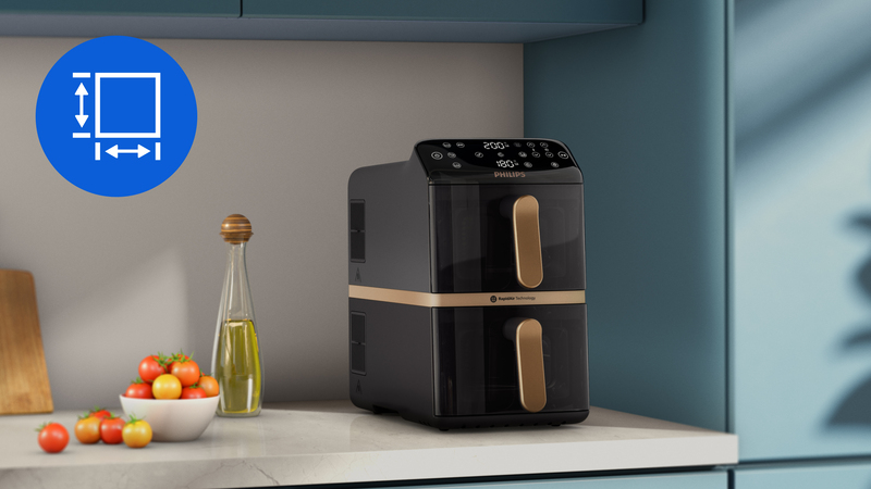 Frytkownica beztłuszczowa Philips 4000 series NA462/70 – gotowanie w Twojej kuchni