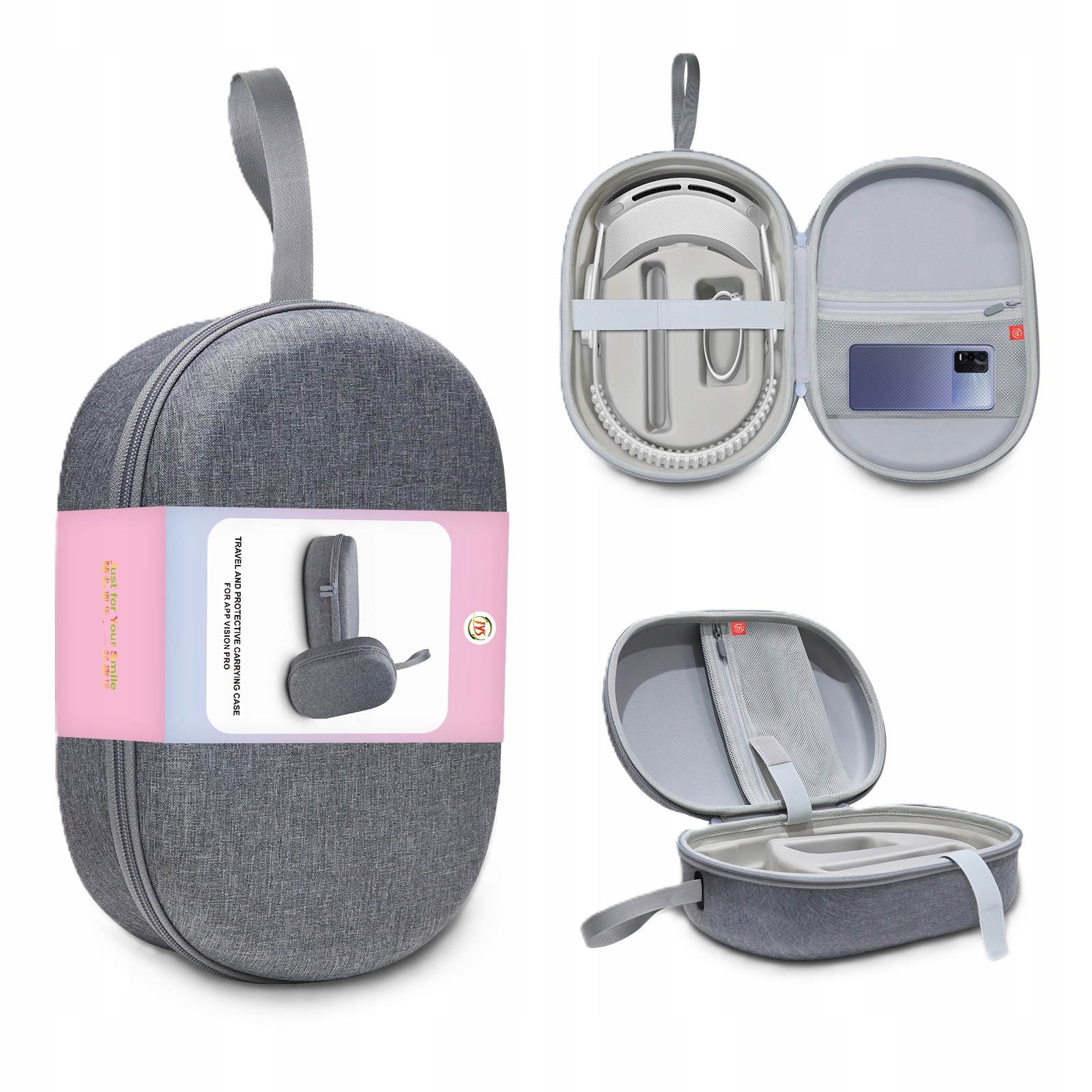 JYS Futerał Etui Pokrowiec Case Walizka Na Okulary Gogle VR Apple Vision Pro – Idealna ochrona dla Twoich akcesoriów