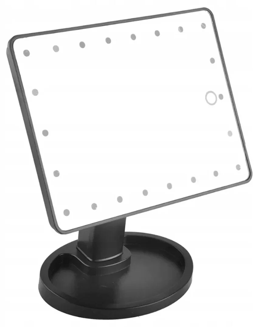 Extralink Lusterko do Makijażu Czarne – Idealne do Precyzyjnego Makijażu