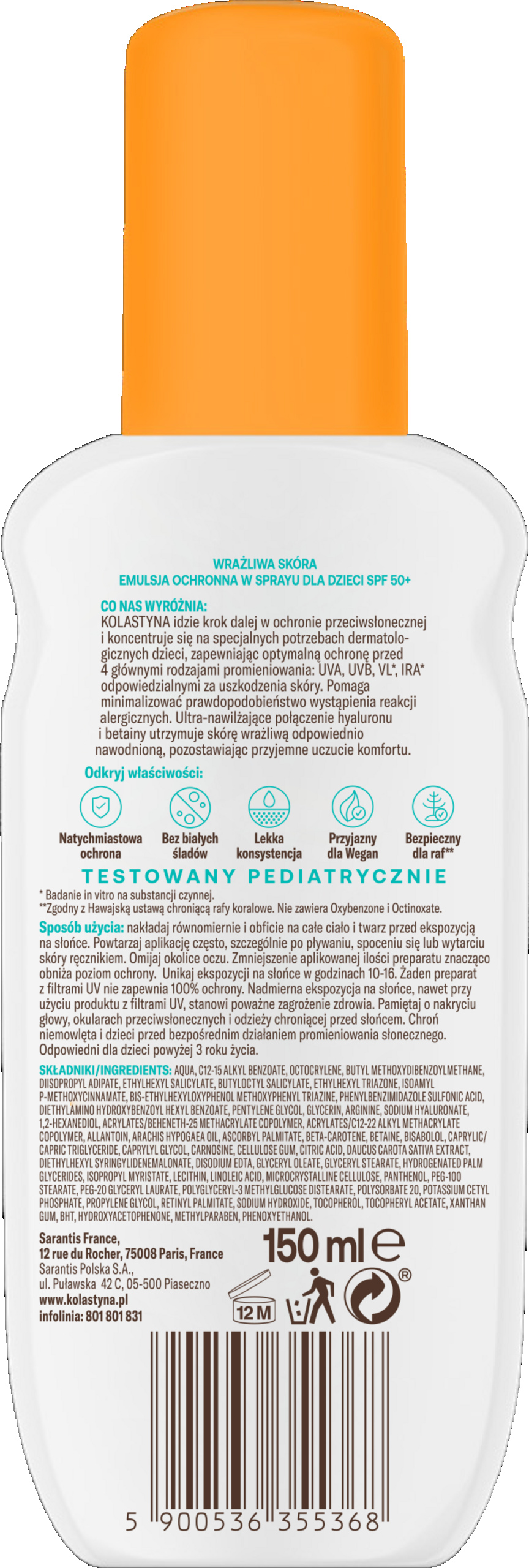 Naturalne składniki pielęgnacyjne i nawilżające