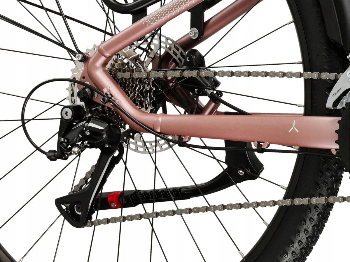 Precyzyjny napęd Shimano z 16 biegami