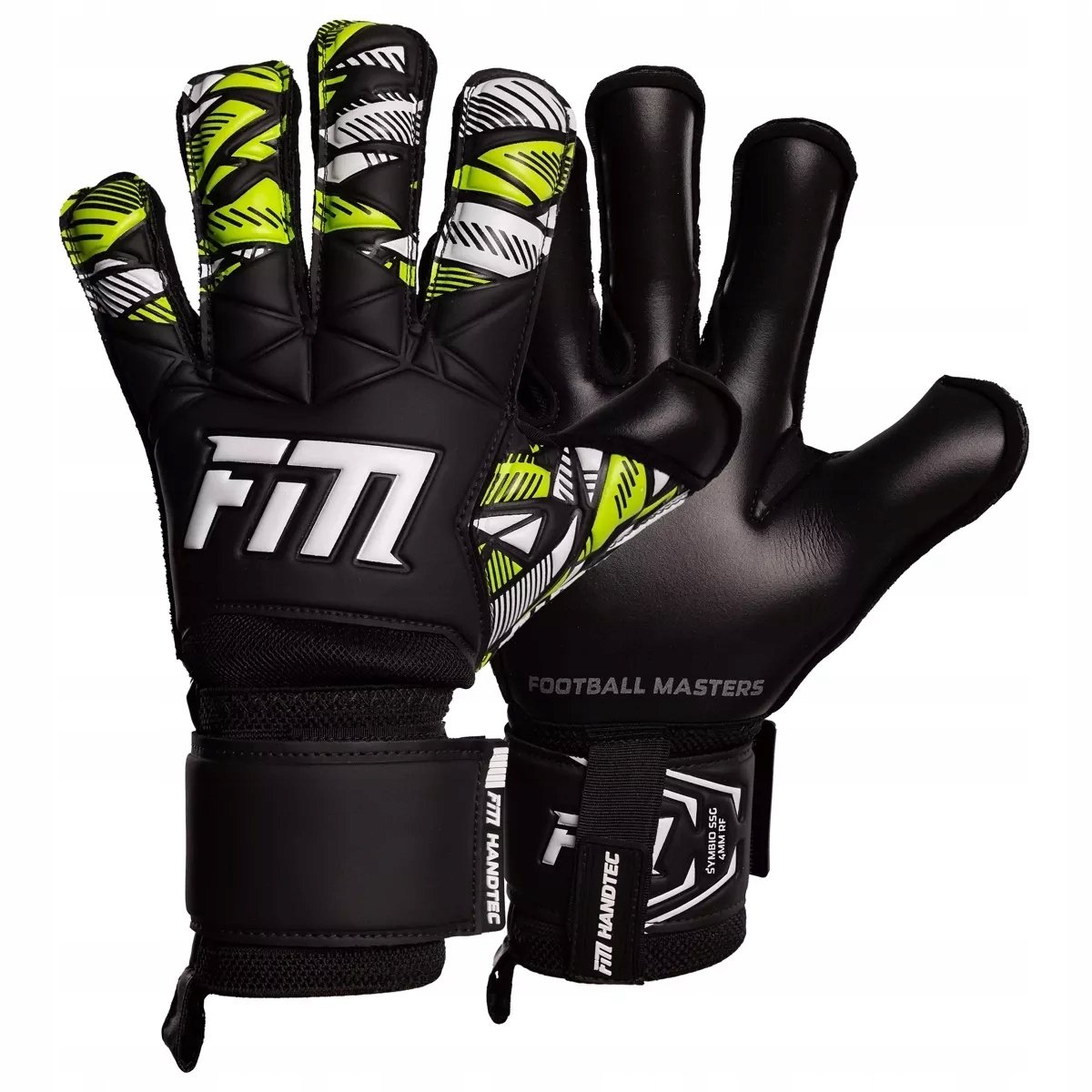 Rękawice bramkarskie FM Invictus X Training GREEN r. 9 – Idealne dla bramkarzy