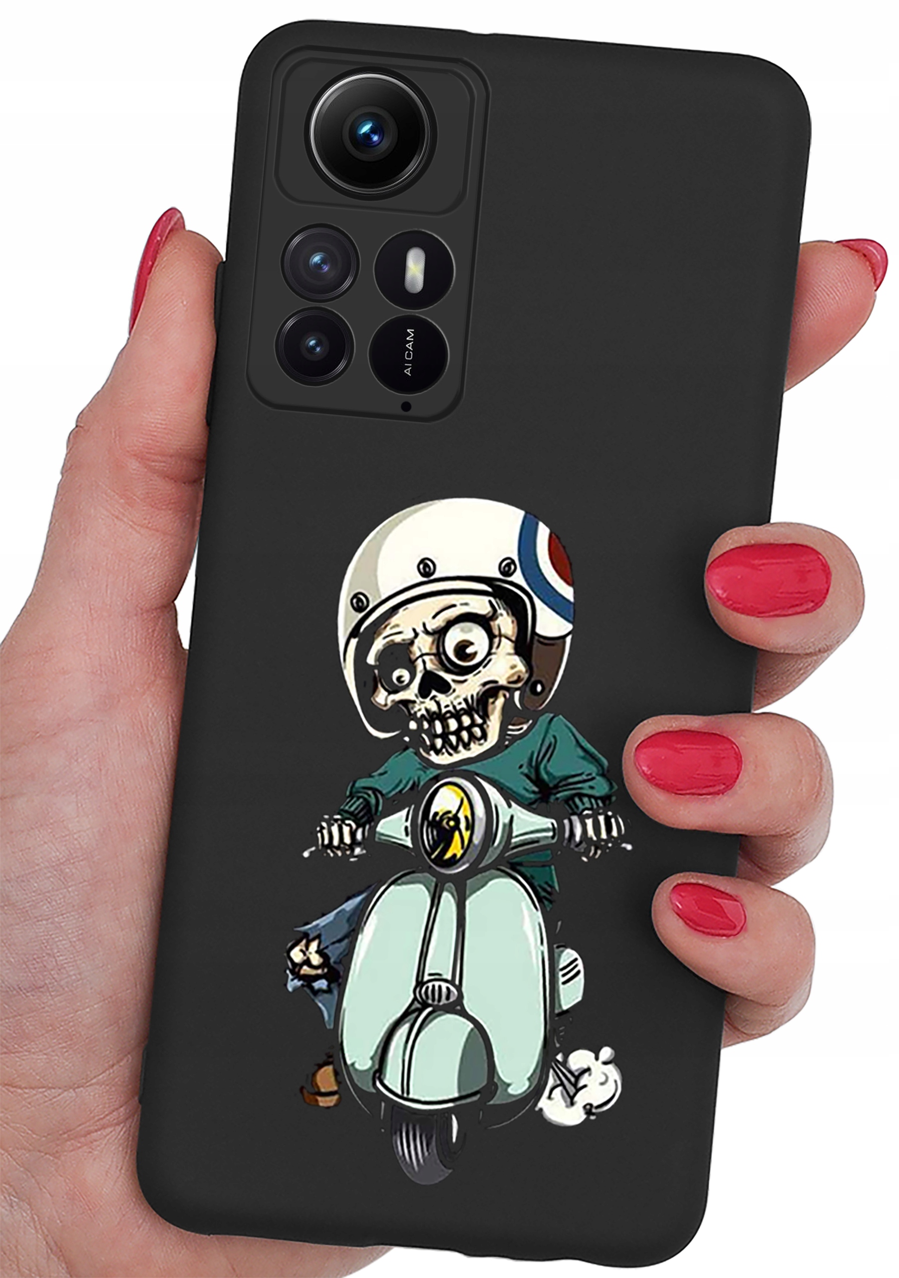 ETUI do Xiaomi Redmi Note 12S CASE WZORY + SZKŁO – Ochrona i styl w jednym