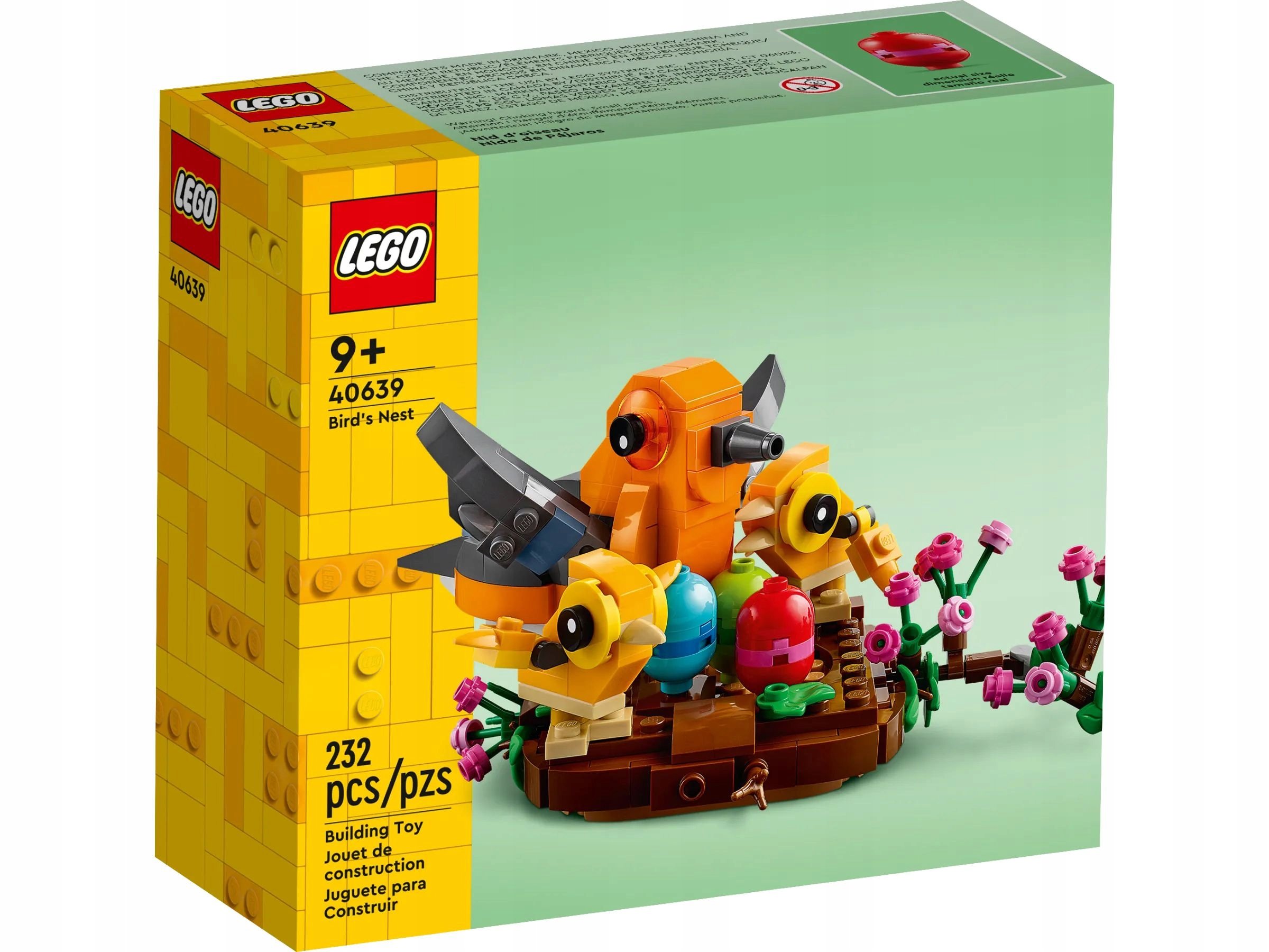 LEGO Ideas 40639 Ptasie Gniazdo – Kreatywna zabawa na wiosnę i Wielkanoc