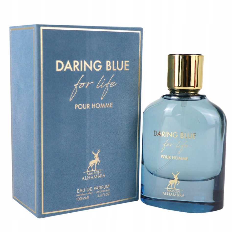 Maison Alhambra Daring Blue For Life – Wyjątkowe perfumy dla mężczyzn