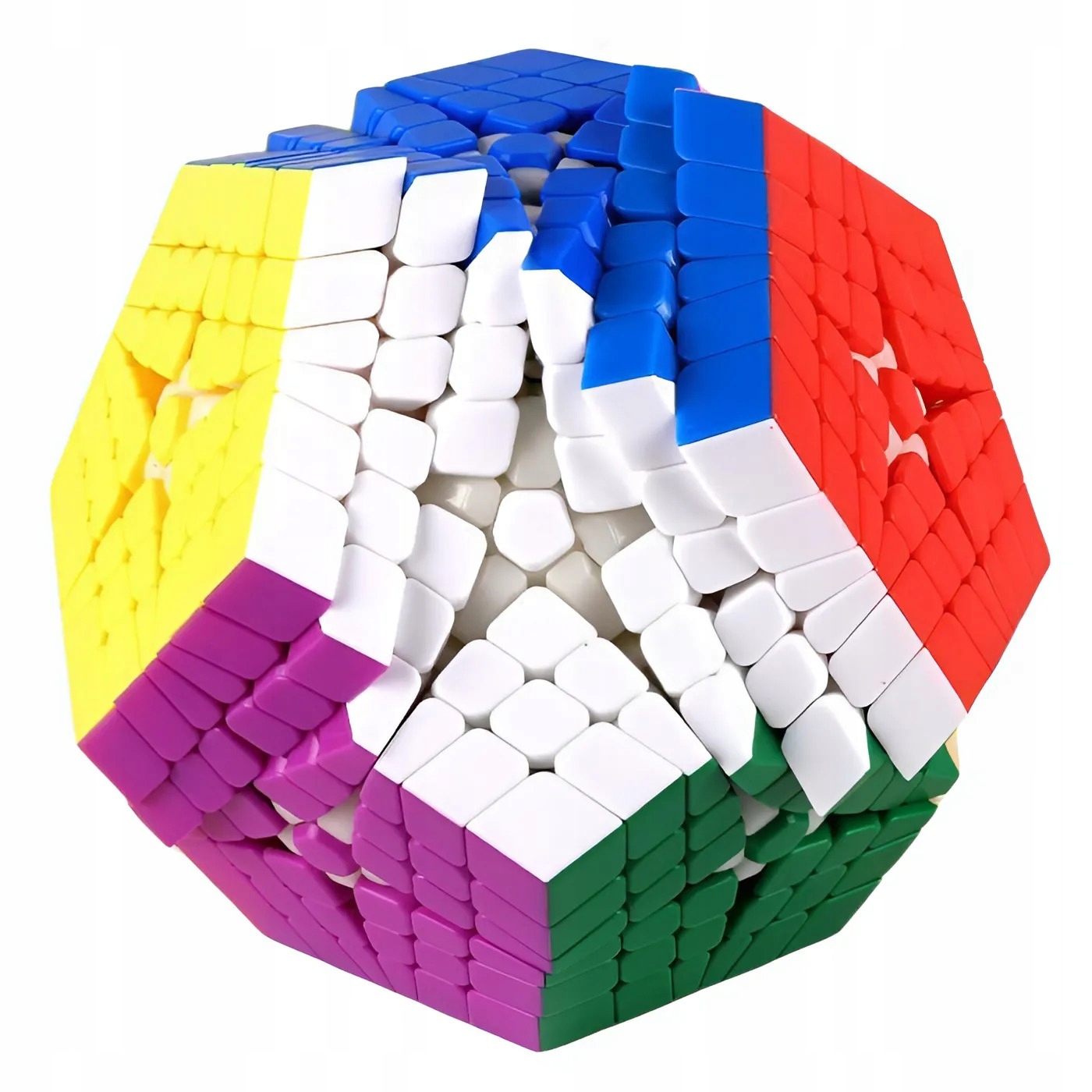 Zaawansowana układanka logiczna – Megaminx w wersji 6x6