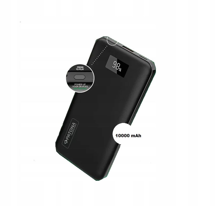 Wysoka pojemność 10.000 mAh