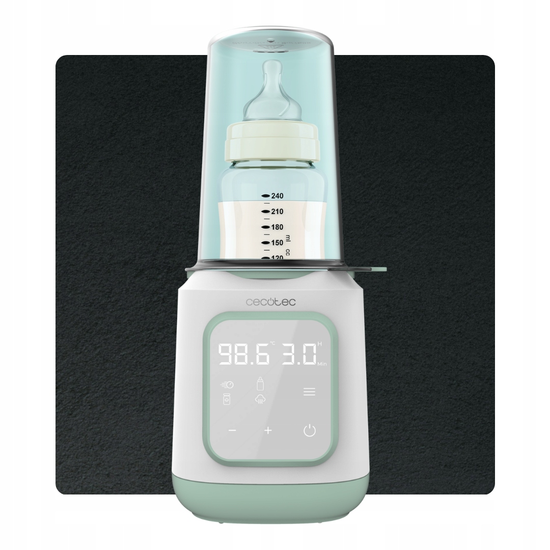 Cecotec Nana BabyCare Single BottleWarmer – Idealny podgrzewacz do butelek dla rodziców