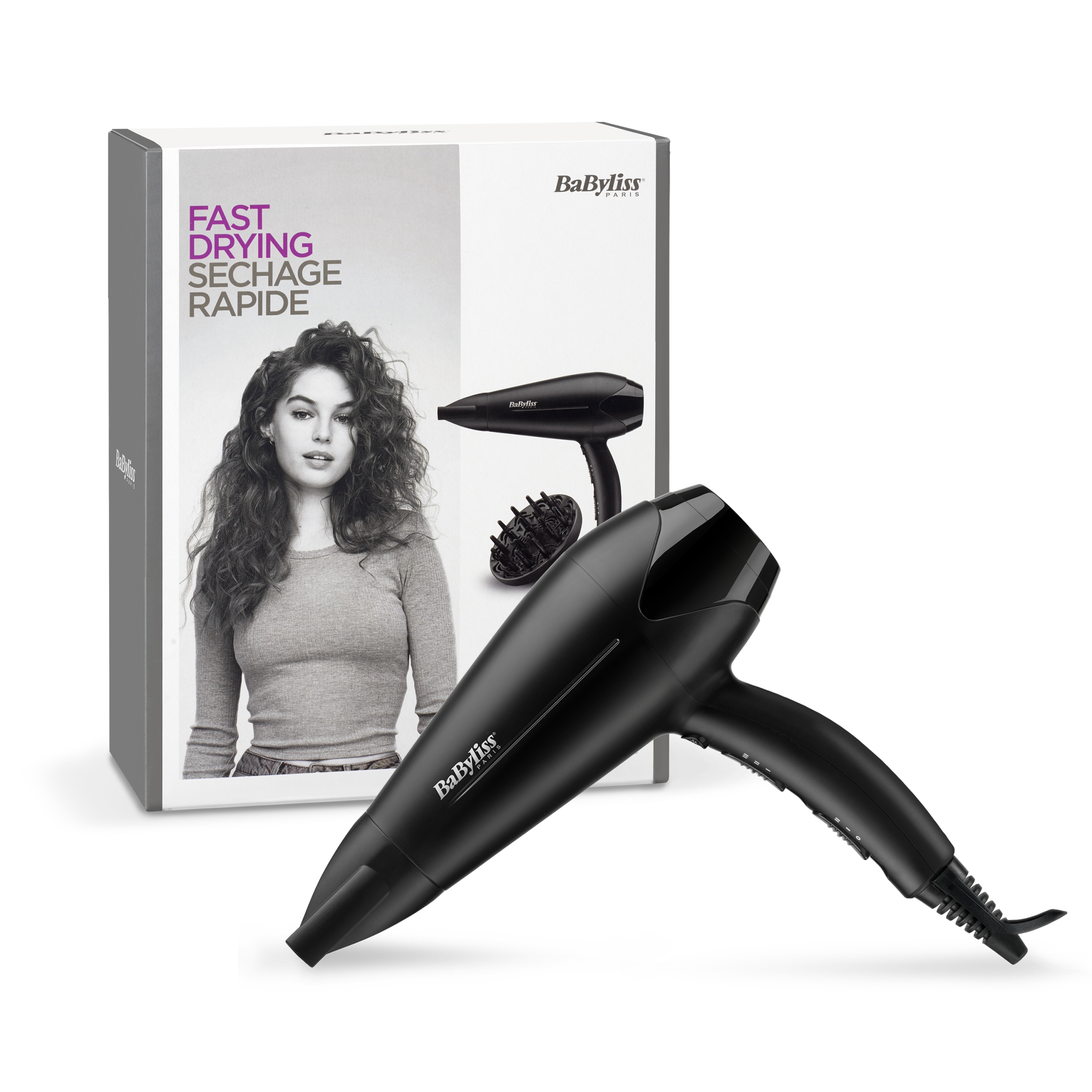 Suszarka do włosów BaByliss Power Dry 2100 D563DE – Idealna do codziennego użytku
