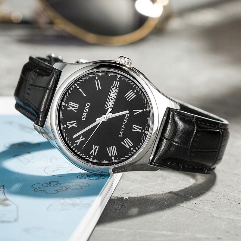 Wymiary i szczegóły techniczne zegarka Casio MTP-V006L
