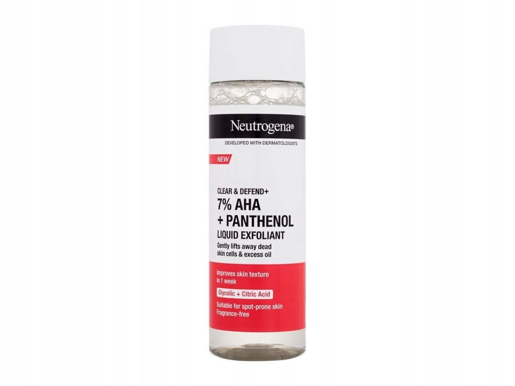 NEUTROGENA Clear & Defend+ Liquid Exfoliant Peeling – Skuteczna pielęgnacja twarzy