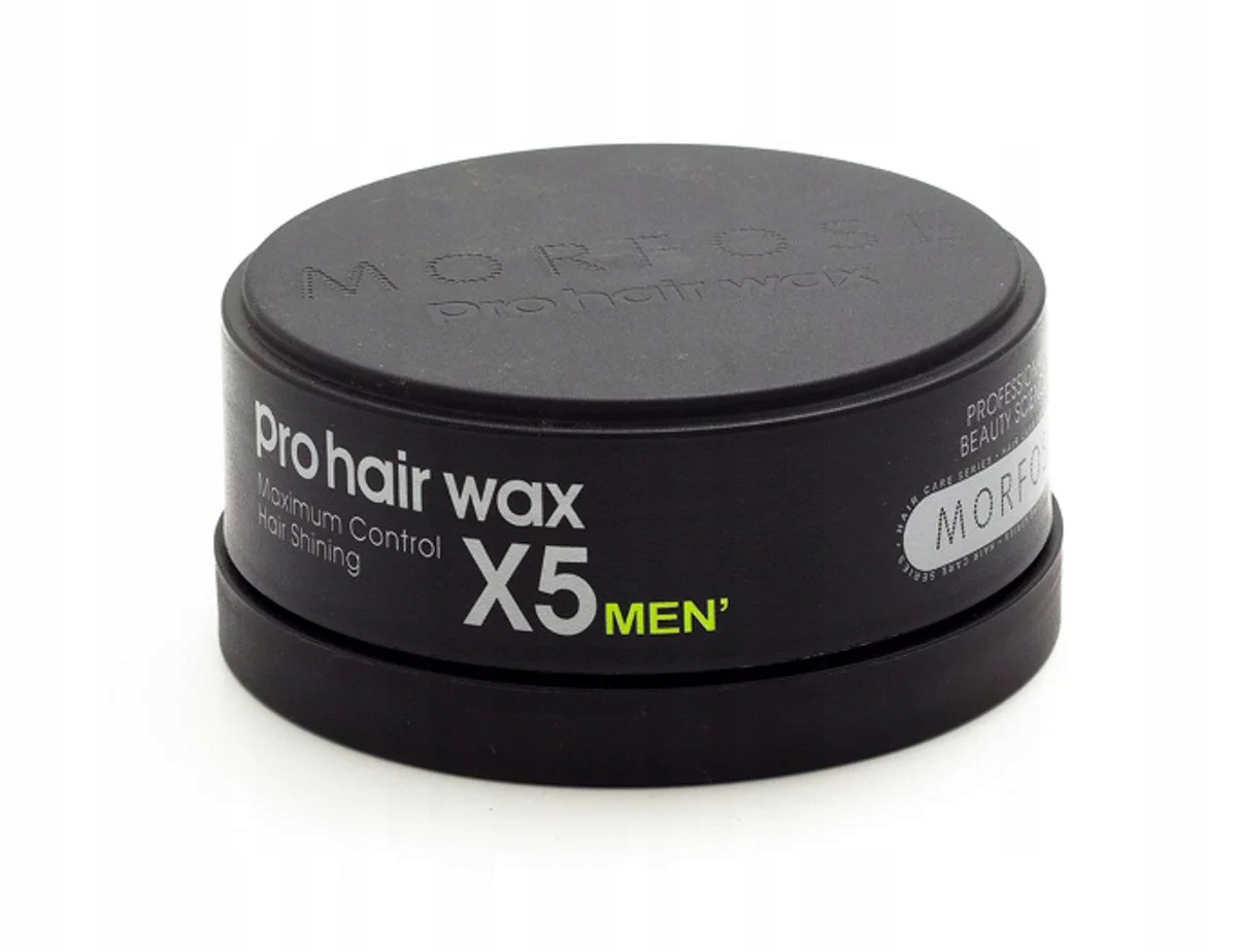 Wosk do włosów Morfose Pro Hair Wax X5 Men 150 ml – Doskonałe utrwalenie i stylizacja