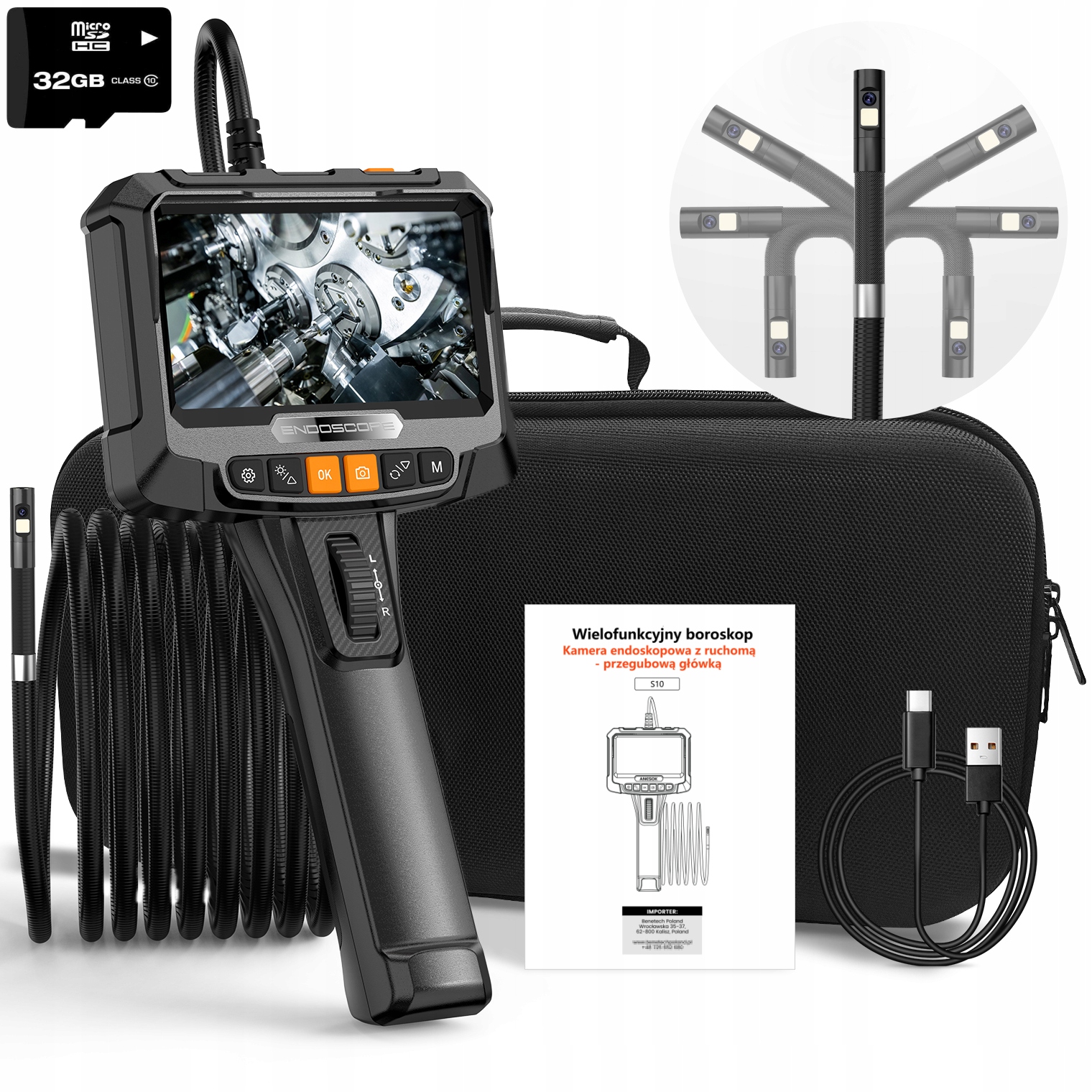 Wysokiej Jakości Wytrzymały Przewód Endoskopu