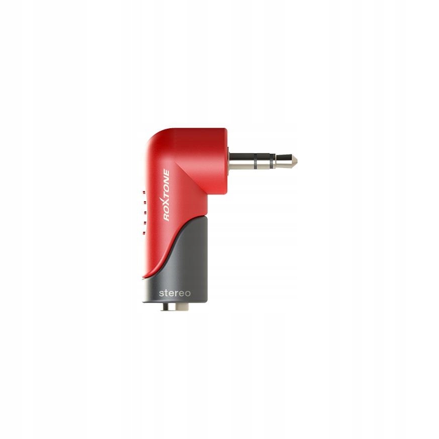 Roxtone przejściówka Wtyk Jack 3.5mm Stereo do Gniazdo Kątowe Jack 3.5mm Stereo RPAN200 – Idealne połączenie audio