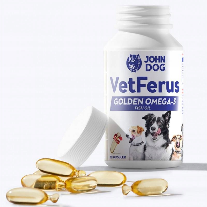 Jak stosować VetFerus Golden Omega-3 Fish Oil?