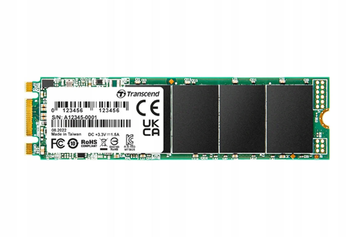 Transcend SSD 825S M.2 500 GB SATA III – Wydajność i niezawodność w jednym
