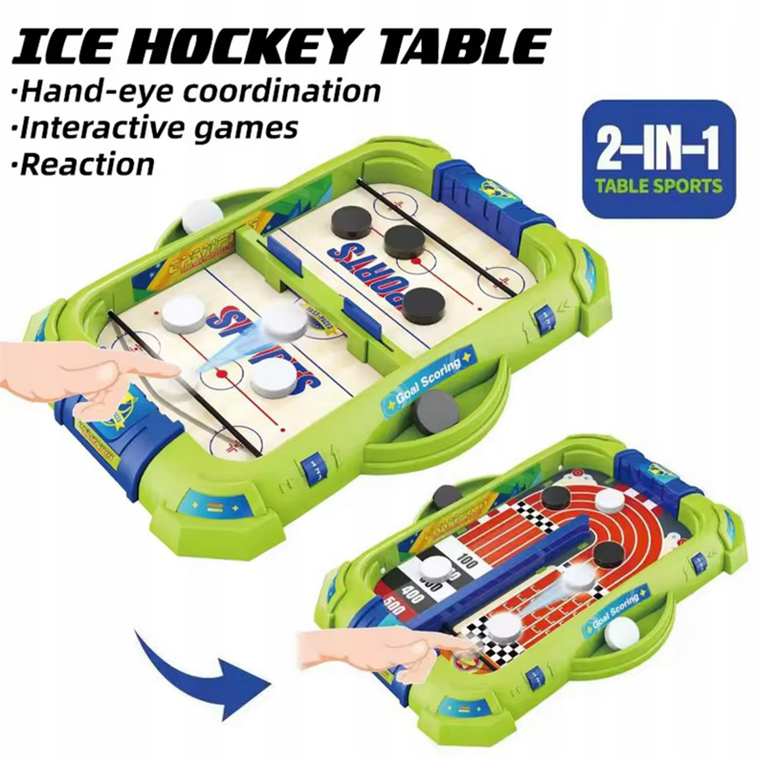 Innowacyjne połączenie mini hokeja i pinballa