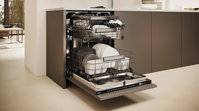 Automatyczne otwieranie drzwi – Szybsze osuszanie naczyń