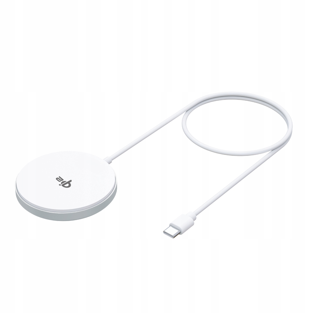 Forever ładowarka bezprzewodowa magnetyczna MAWC-300 Qi2 15W srebrna – Nowoczesne ładowanie bezprzewodowe