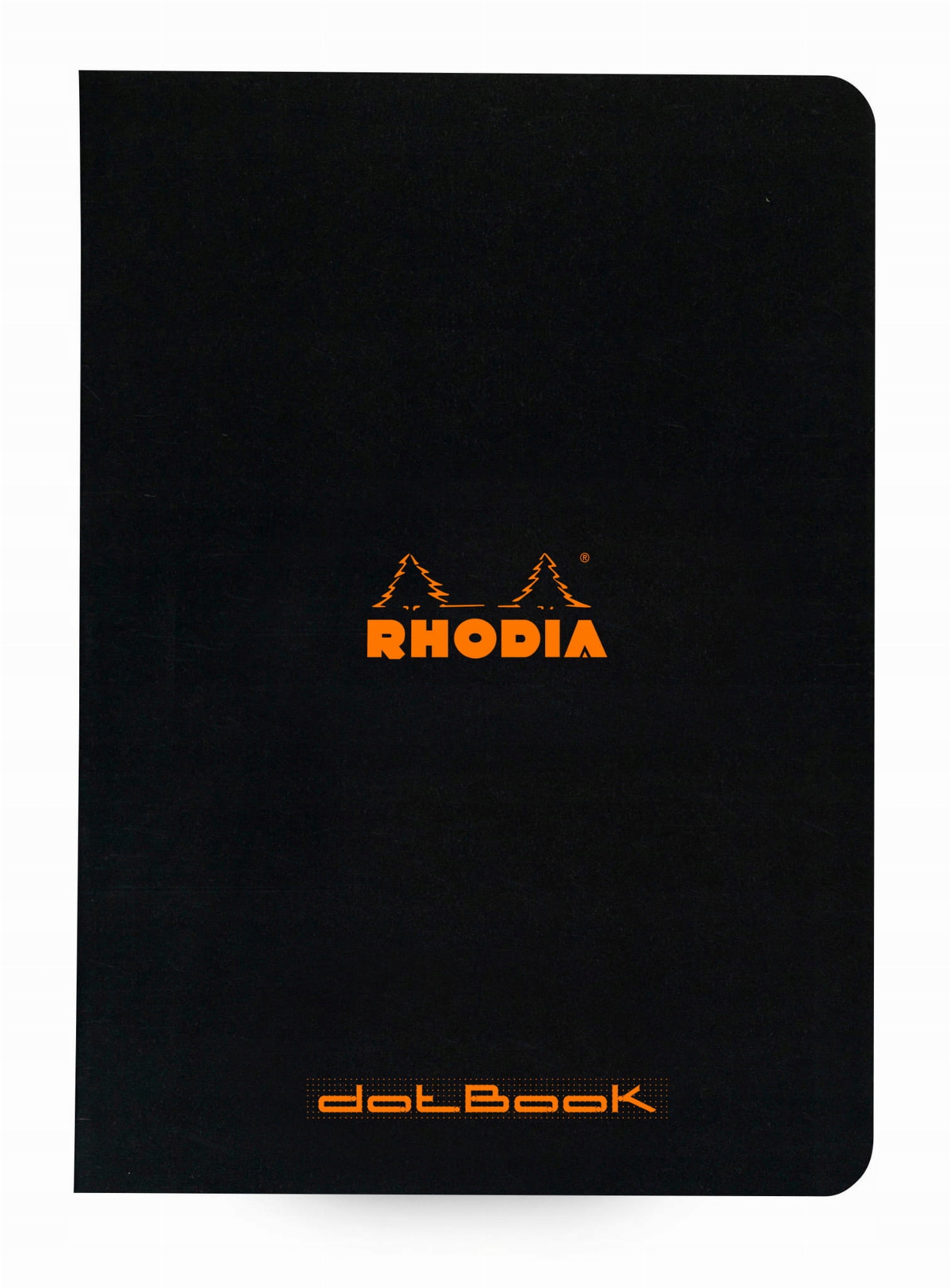 Rhodia Kladdehæfte A5 w kropki - elegancki notes z czarnym okładką
