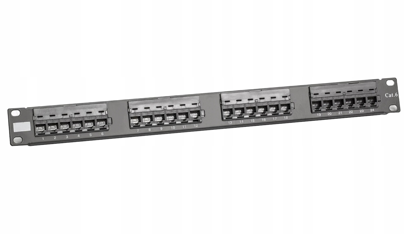 Patch panel RACK 19 kat.6 24p UTP – Idealne rozwiązanie dla Twojej sieci