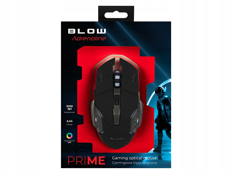 Mysz optyczna Blow Adrenaline Prime – Doskonała dla graczy