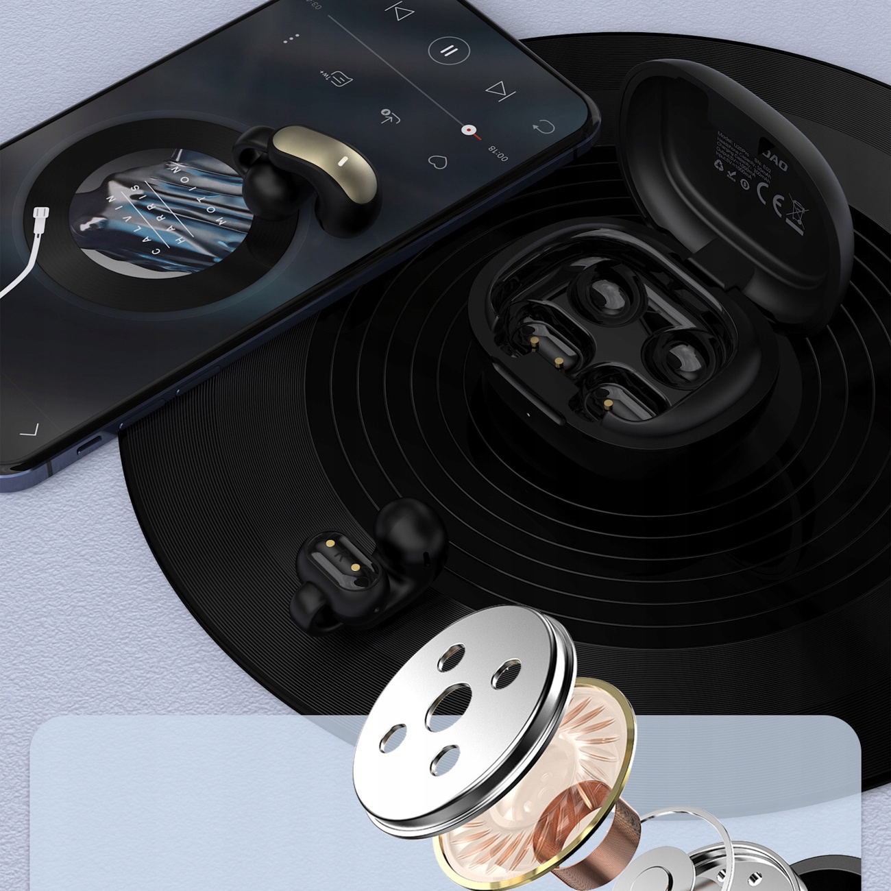 Wysoka jakość dźwięku HiFi z mocnym basem