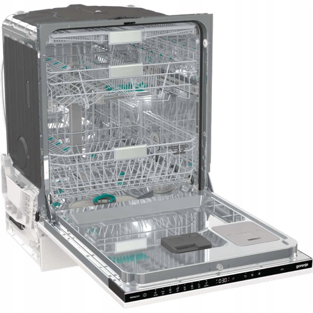 Przestronność i elastyczność – zmywanie do 16 kompletów naczyń