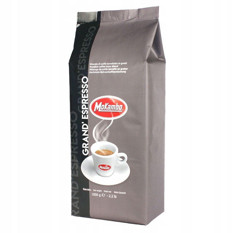 Kawa ziarnista Mokambo Grand Espresso – Wykwintna kompozycja 100% Arabiki