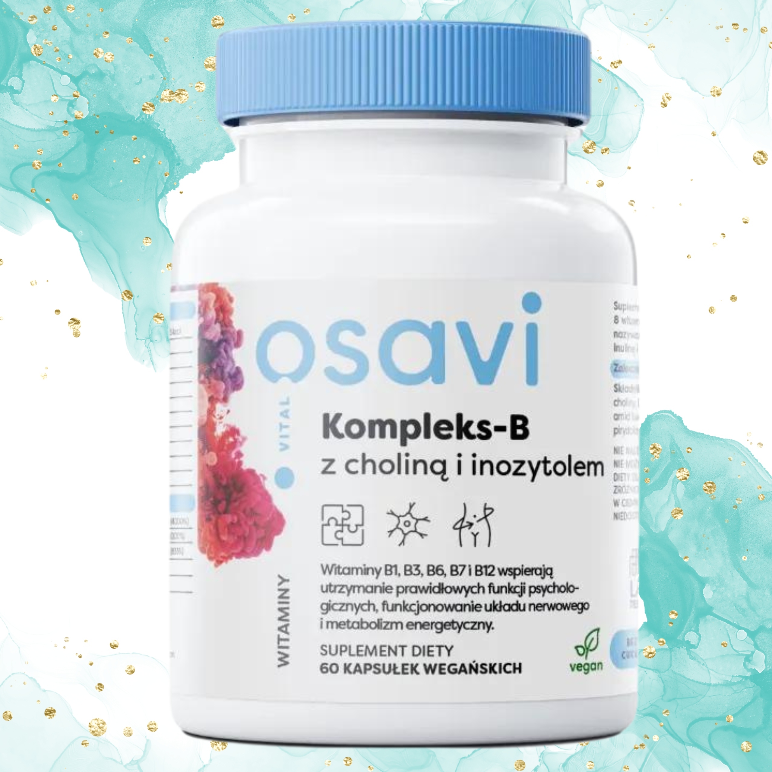 Osavi Kompleks-B z Choliną i Inozytolem – Suplement diety dla aktywnych