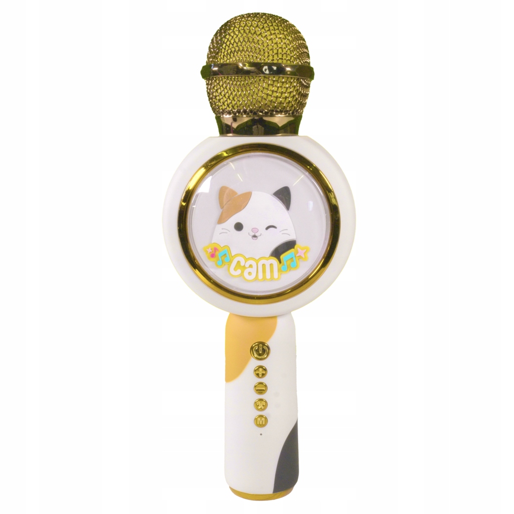 Squishmallows Mikrofon Karaoke Głośnik Bluetooth 2w1