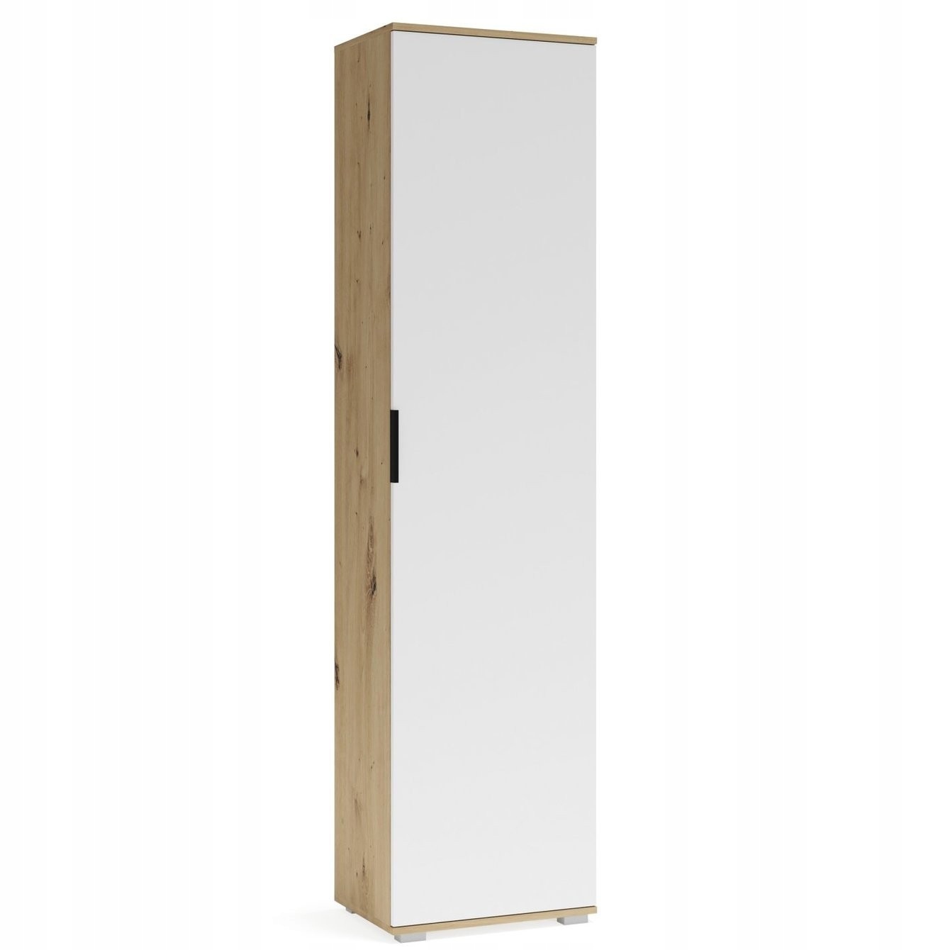 Szafa CLIF SL-50 Dąb Artisan/Biała – Stylowy wybór do przedpokoju
