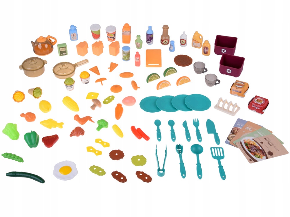 Zestaw akcesoriów kuchennych do kreatywnej zabawy