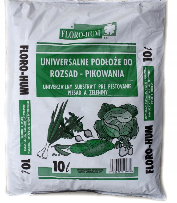 Ziemia Do Rozsad 10 L – Idealne Podłoże do Wysiewu i Pikowania