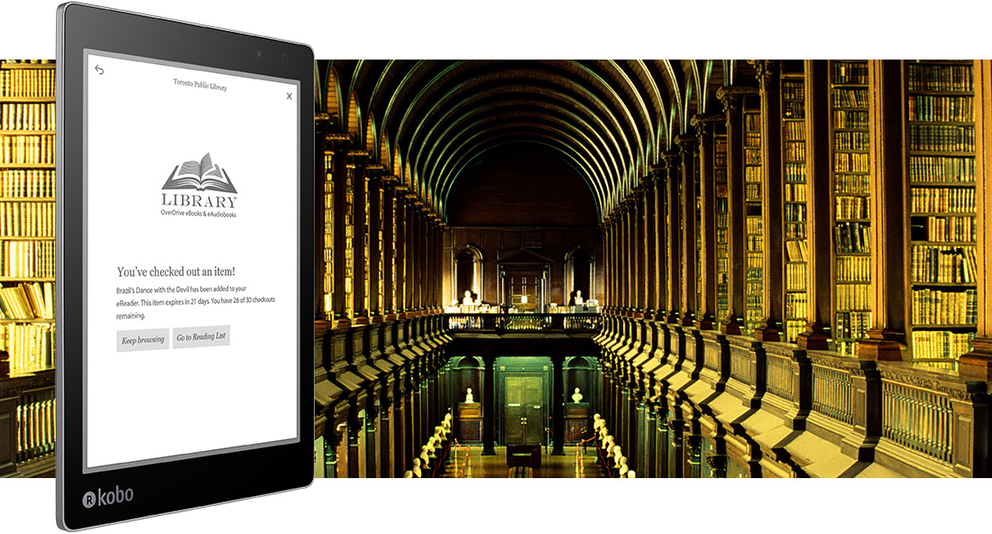 Borrowing eBooks has never been easier