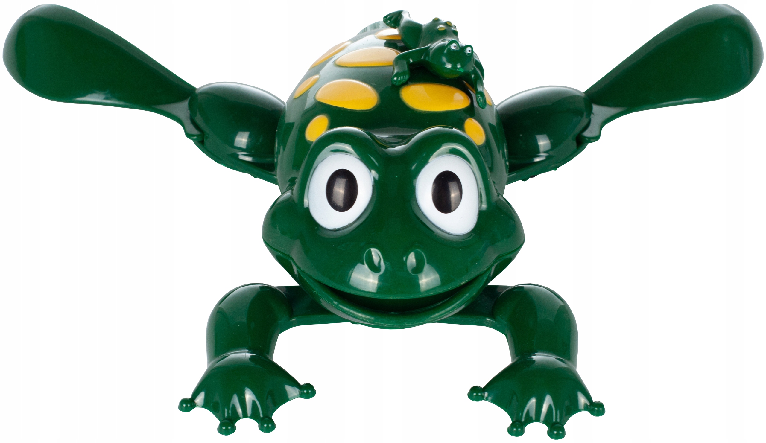 Interaktywna zabawa z żabą do kąpieli