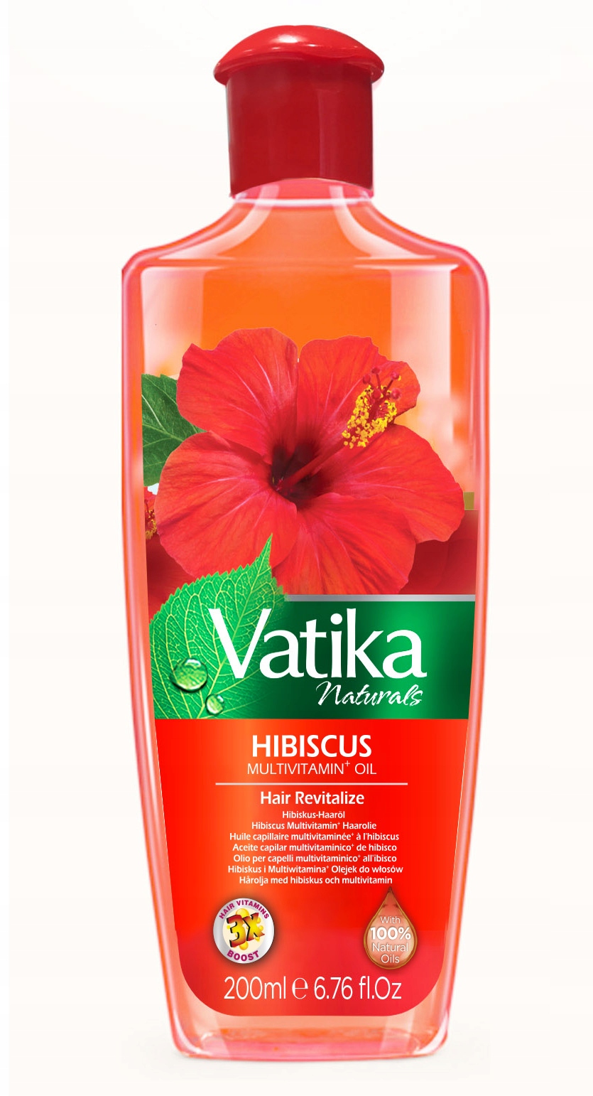 Dabur Vatika Hibiskusowy olejek do włosów 200 ml – pielęgnacja dla Twoich włosów