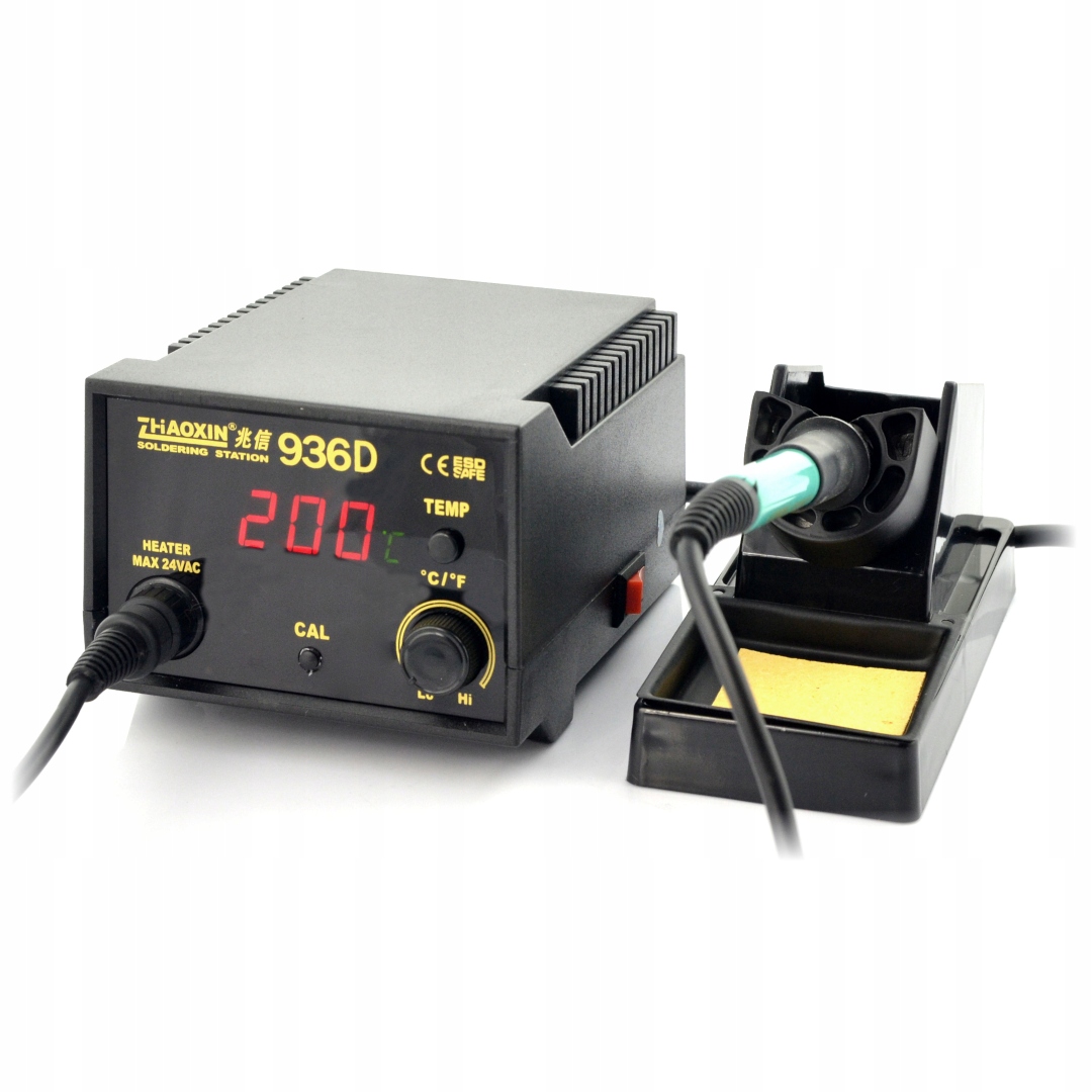Zakres temperatury od 200 °C do 480 °C