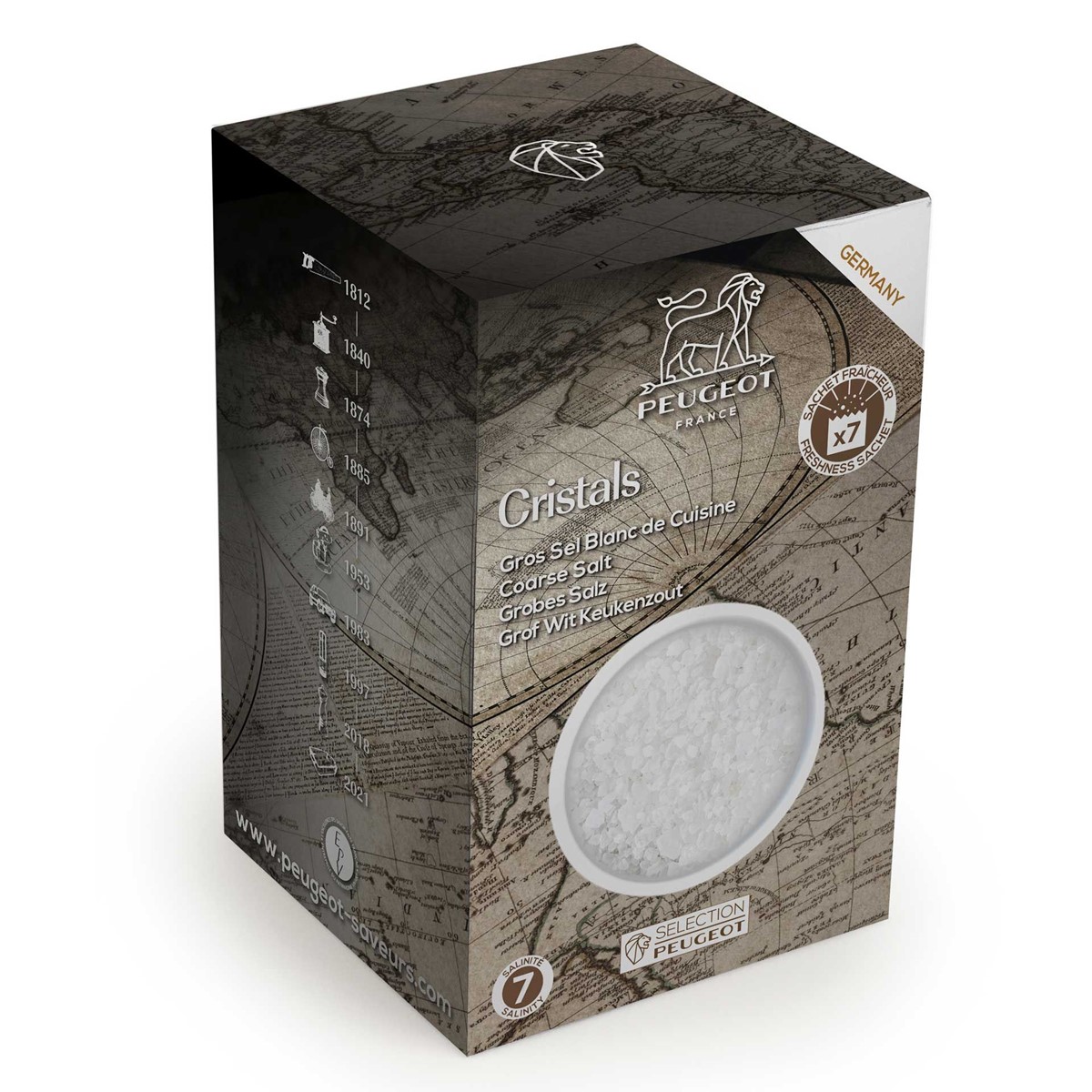 WHITE SALT - sól biała Niemcy, 350g - Idealna do Twojej kuchni