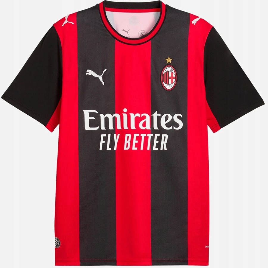 Klasyczny design i kolorystyka AC Milan